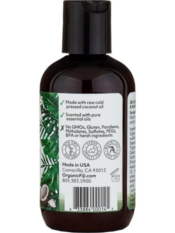 Organic Fiji, Face and Body Lotion, Tea Tree Spearmint, 3 fl oz For Discount