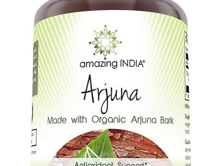 Amazing India, Arjuna, 500 mg, 120 Veggie Capsules Cheap