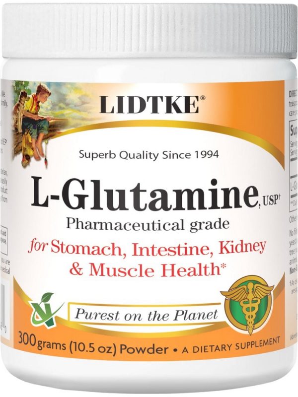 Lidtke, L-Glutamine, 300 grams Powder Online