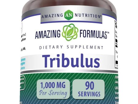 Amazing Formulas, Tribulus, 1000 mg, 90 Tablets For Sale