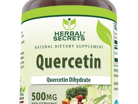 Herbal Secrets, Quercetin, 500 mg, 120 Veggie Capsules Discount