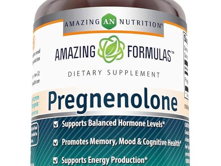 Amazing Formulas, Pregnenolone, 100 mg, 120 Capsules Online now