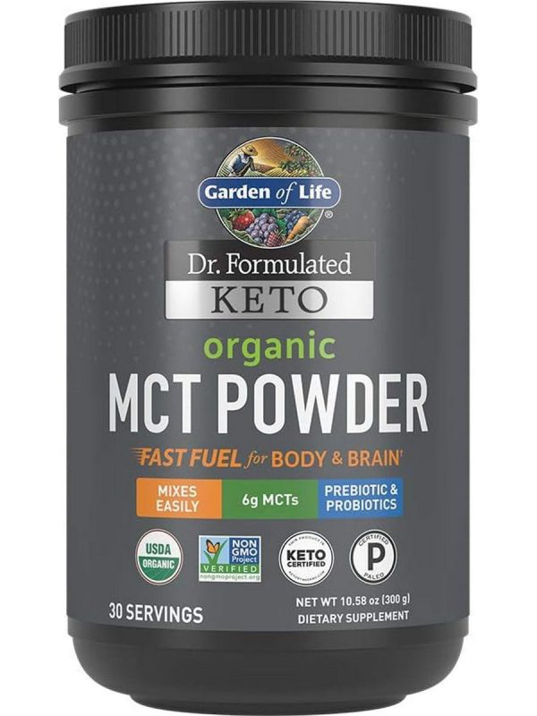 Garden of Life, Dr. Formulated, Keto, Organic MCT Powder, 10.58 oz Hot on Sale