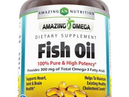 Amazing Omega, Fish Oil, 1000 mg, 400 softgels For Cheap