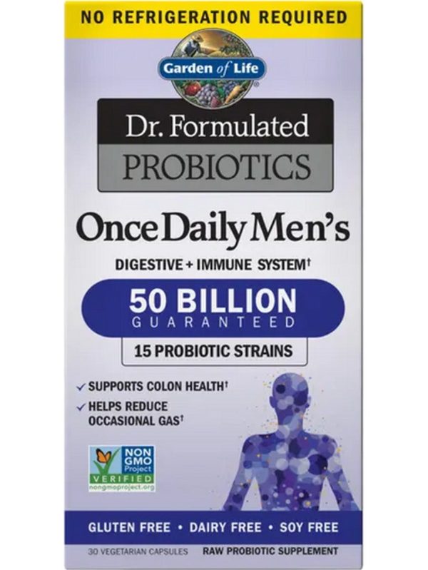 Garden of Life, Dr. Formulated, Once Daily Men, 30 Vegetarian Capsules Cheap