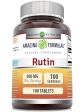 Amazing Formulas, Rutin, 500 mg, 100 Tablets Sale