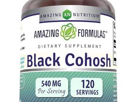 Amazing Formulas, Black Cohosh, 540 mg, 120 Capsules Online Sale