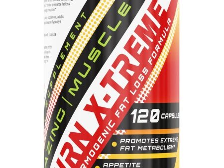 Amazing Muscle, Burn X-Treme, 120 Capsules Hot on Sale