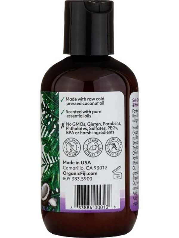 Organic Fiji, Face and Body Lotion, Lavender, 3 fl oz For Sale