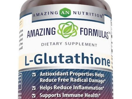 Amazing Formulas, L-Glutathione, 500 mg, 60 Veggie Capsules on Sale