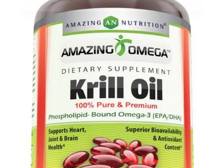 Amazing Omega, Krill Oil, 1000 mg, 120 Softgels Cheap