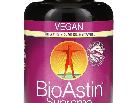 Nutrex Hawaii, BioAstin Supreme Hawaiian Astaxanthin, 6 mg, 60 Vegan Soft Gels Cheap