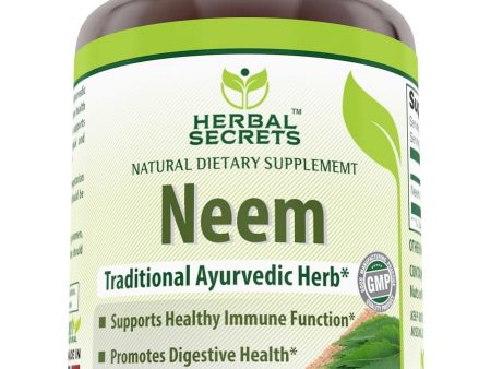 Herbal Secrets, Neem, 500 mg, 120 VCaps Cheap