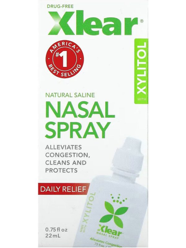 Xlear, Sinus Nasal Spray Daily Relief, 0.75 fl oz Online Sale