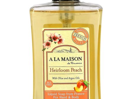 A La Maison de Provence, Heirloom Peach Liquid Soap, 16.9 fl oz Online Sale