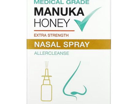 ManukaGuard, Medical Grade Manuka Honey, Nasal Spray Allercleanse, Extra Strength, 0.65 fl oz For Discount