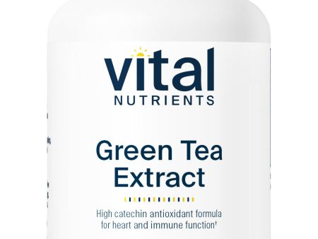 Vital Nutrients, Green Tea Extract 80% 550mg, 120 vegetarian capsules Hot on Sale