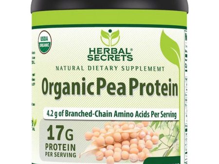 Herbal Secrets, Organic Pea Protein Powder, Unflavored, 2 lbs Online Sale