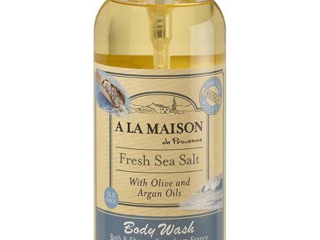 A La Maison de Provence, Fresh Sea Salt Body Wash, 25.36 fl oz Discount