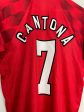 1996 98 MANCHESTER UNITED CANTONA #7 HOME SHIRT (M) UMBRO Sale