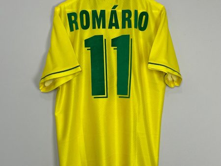 1994 97 BRAZIL ROMARIO #11 HOME SHIRT (L) UMBRO Online