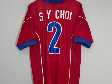 1998 01 SOUTH KOREA S Y CHOI #2 HOME SHIRT (L) NIKE Online Sale