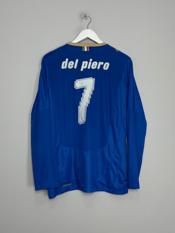 2007 08 ITALY DEL PIERO #7 L S HOME SHIRT (L) PUMA Online now