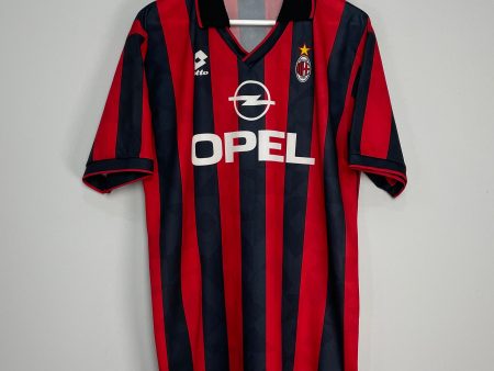 1994 95 AC MILAN HOME SHIRT (XL) LOTTO Online Sale