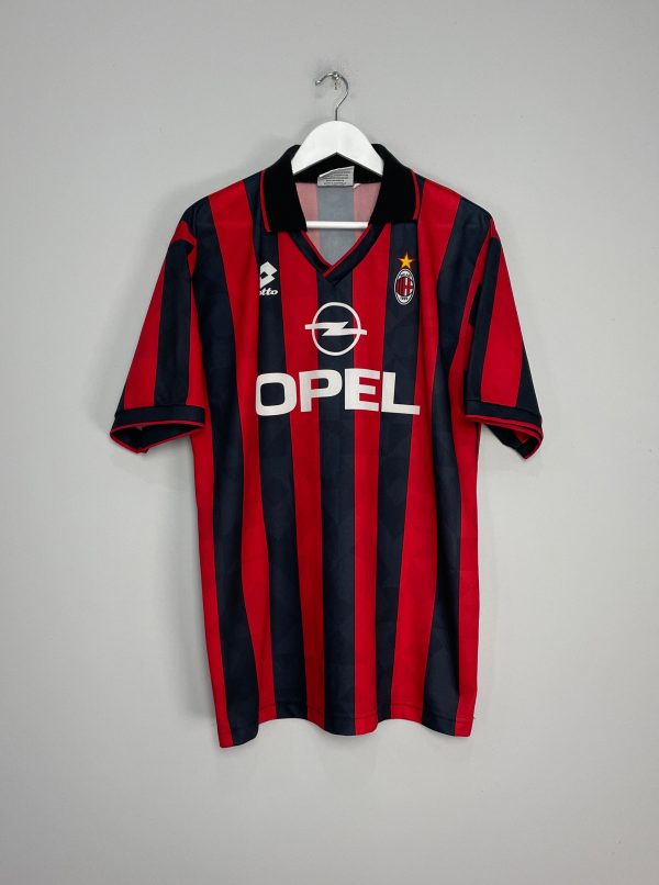 1994 95 AC MILAN HOME SHIRT (XL) LOTTO Online Sale