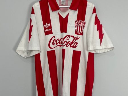 1994 95 NECAXA *SIGNED* HOME SHIRT (M) ADIDAS Online Sale