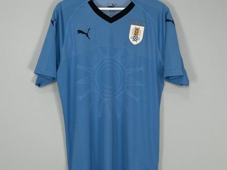 2018 19 URUGUAY HOME SHIRT (L) PUMA For Sale