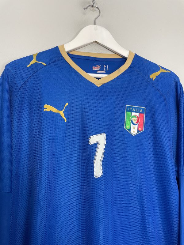 2007 08 ITALY DEL PIERO #7 L S HOME SHIRT (L) PUMA Online now