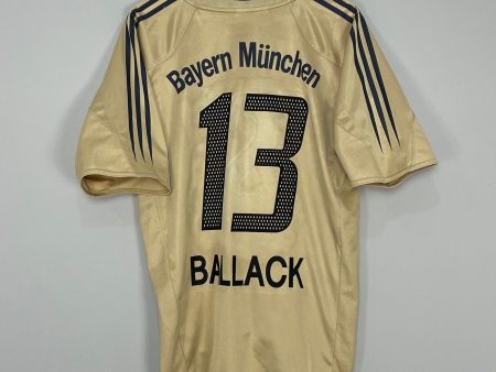 2004 05 BAYERN MUNICH BALLACK #13 AWAY SHIRT (L) ADIDAS Fashion