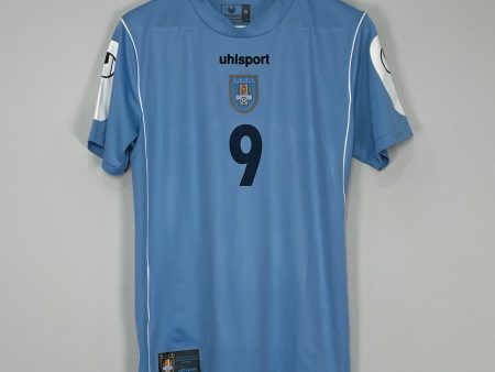 2006 07 URUGUAY #9 HOME SHIRT (L) UHLSPORT Online Hot Sale