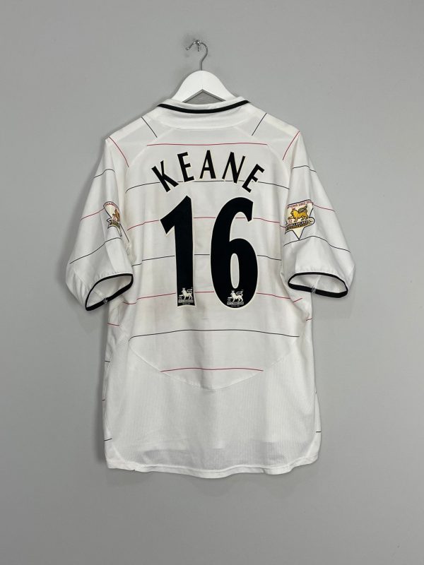 2003 05 MANCHESTER UNITED KEANE #16 AWAY SHIRT (L) NIKE Online Sale