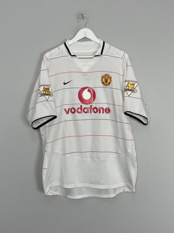 2003 05 MANCHESTER UNITED KEANE #16 AWAY SHIRT (L) NIKE Online Sale