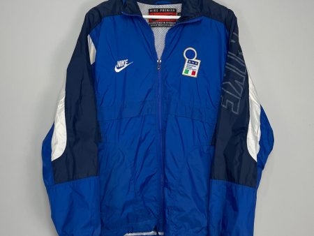 1996 97 ITALY RAIN JACKET (L) NIKE on Sale