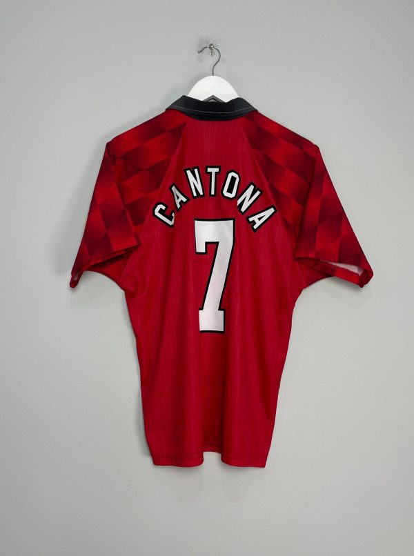 1996 98 MANCHESTER UNITED CANTONA #7 HOME SHIRT (M) UMBRO Sale