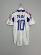 2004 06 FRANCE ZIDANE #10 AWAY SHIRT (S) ADIDAS Online Hot Sale