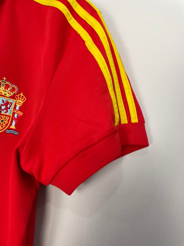 1982 SPAIN #10 *RE-ISSUE* HOME SHIRT (L) ADIDAS Hot on Sale