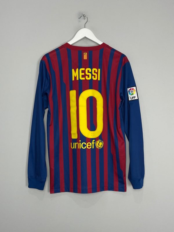 2011 12 BARCELONA MESSI #10 L S HOME SHIRT (M) NIKE Online now