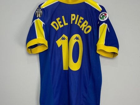 1996 97 JUVENTUS DEL PIERO #10 AWAY SHIRT (L) KAPPA Cheap