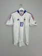 2004 06 FRANCE ZIDANE #10 AWAY SHIRT (S) ADIDAS Online Hot Sale