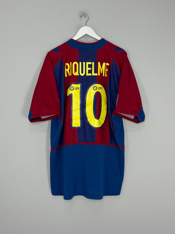 2002 03 BARCELONA RIQUELME #10 HOME SHIRT (XL) NIKE Online now