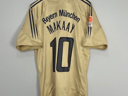 2004 05 BAYERN MUNICH MAKAAY #10 AWAY SHIRT (L) ADIDAS Online Hot Sale