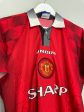 1996 98 MANCHESTER UNITED CANTONA #7 HOME SHIRT (M) UMBRO Sale