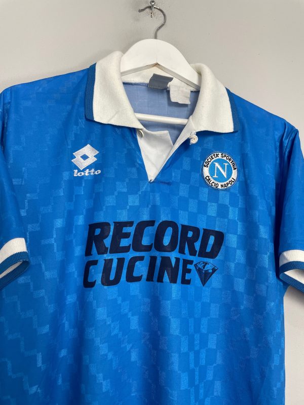 1994 96 NAPOLI HOME SHIRT (M) LOTTO For Sale