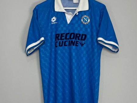 1994 96 NAPOLI HOME SHIRT (M) LOTTO For Sale