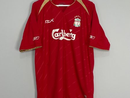 2005 06 LIVERPOOL C L HOME SHIRT (L) REEBOK Online now