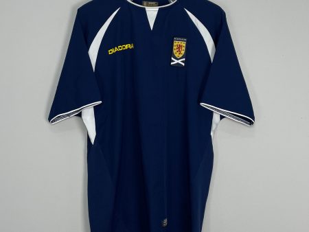 2003 05 SCOTLAND HOME SHIRT (M) DIADORA For Discount